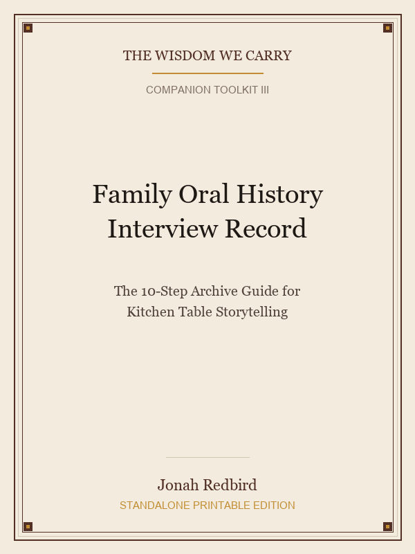 Family Oral History Archive