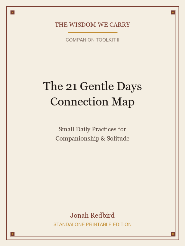 21 Gentle Days Connection Map